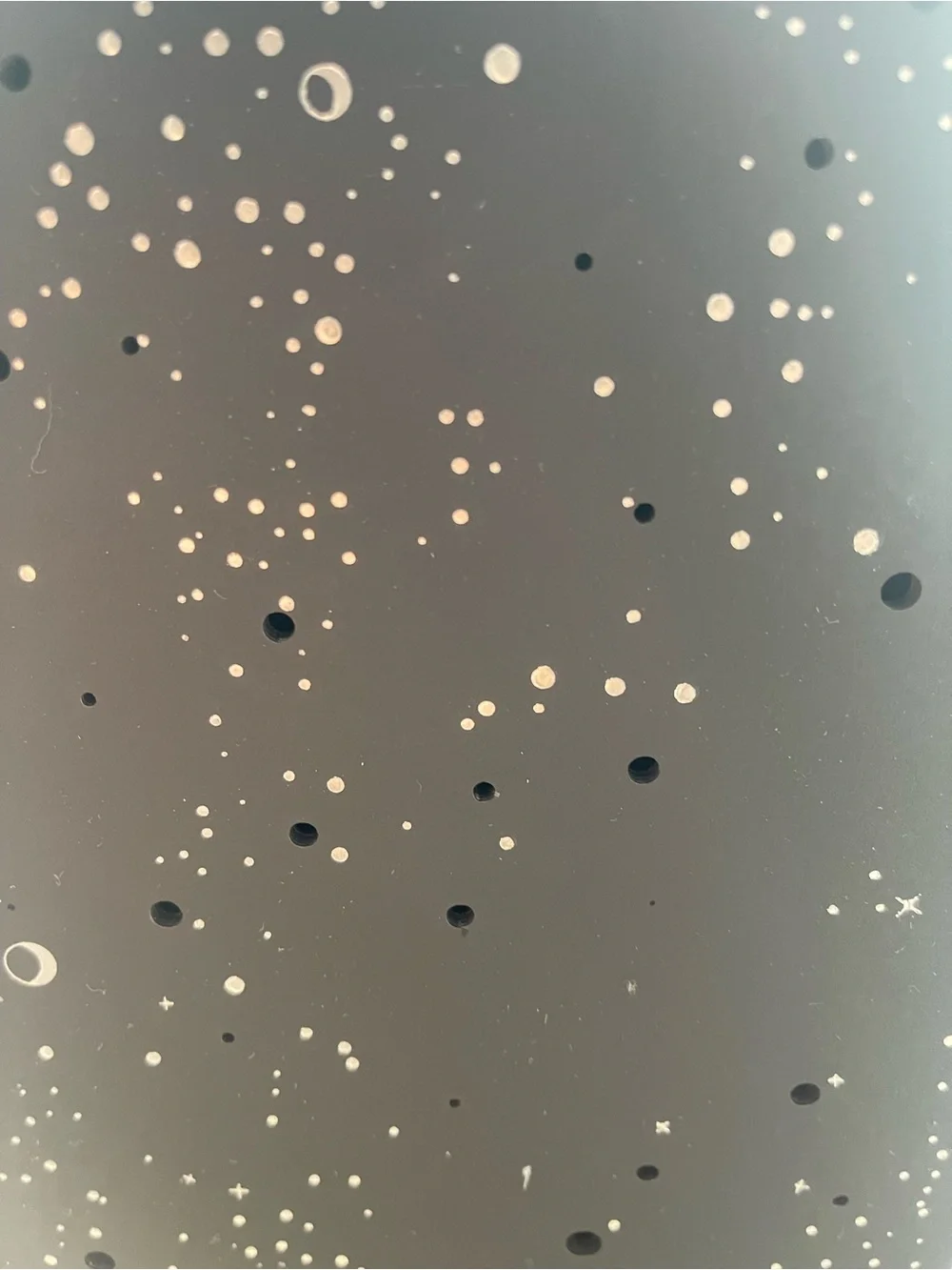 Decorative Black Starry Lantern - Home Accents